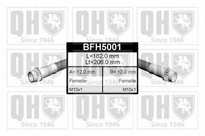 QUINTON HAZELL bfh5001 -  Тормозной шланг